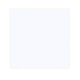 220x220 mm Busta bianca