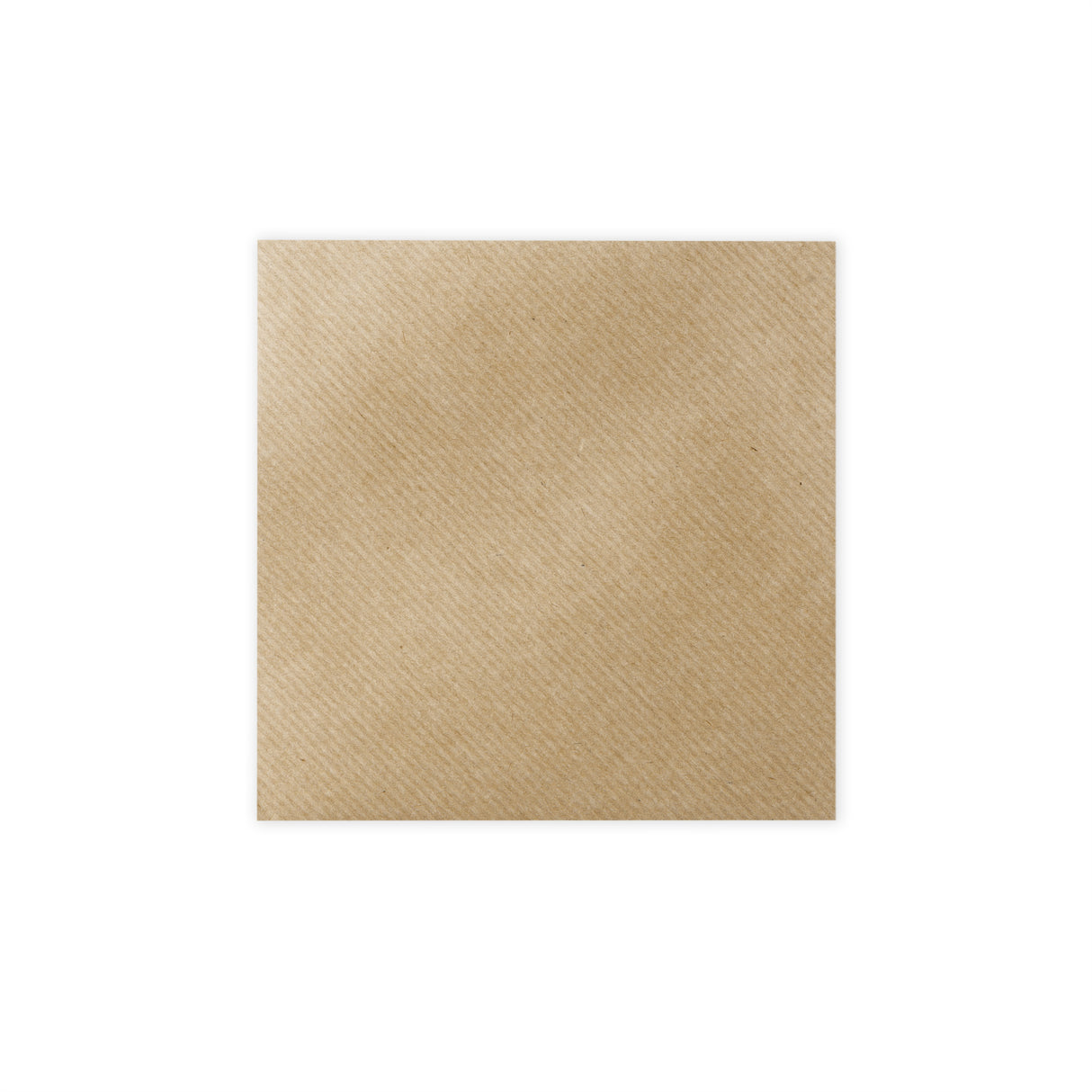 Busta in carta kraft Striata 140x140 mm
