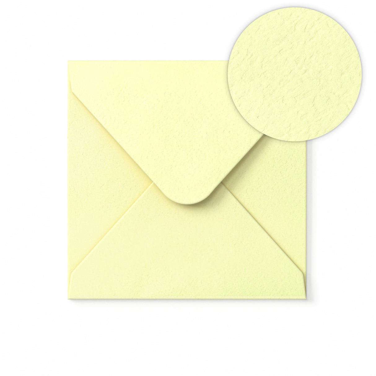 Busta colore avorio con effetto martellato 155x155 mm