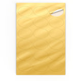 Etichette adesive ovale