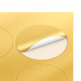 Etichette adesive ovale