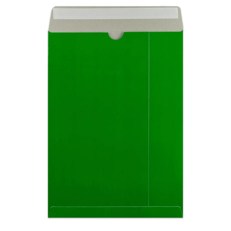 Busta colore verde in cartoncine rigido 457x330mm (C3)