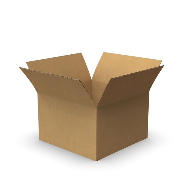 Single Wall Cardboard Box Manila 165 x 165 mm