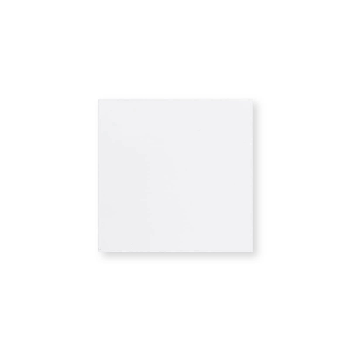 Busta colore bianco - Lembo Dritto 120x120 mm