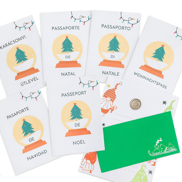 Christmas Passport Santa's Letter & Wax Seal