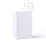 Confezione di biglietti e buste bianche con bordo ondulato