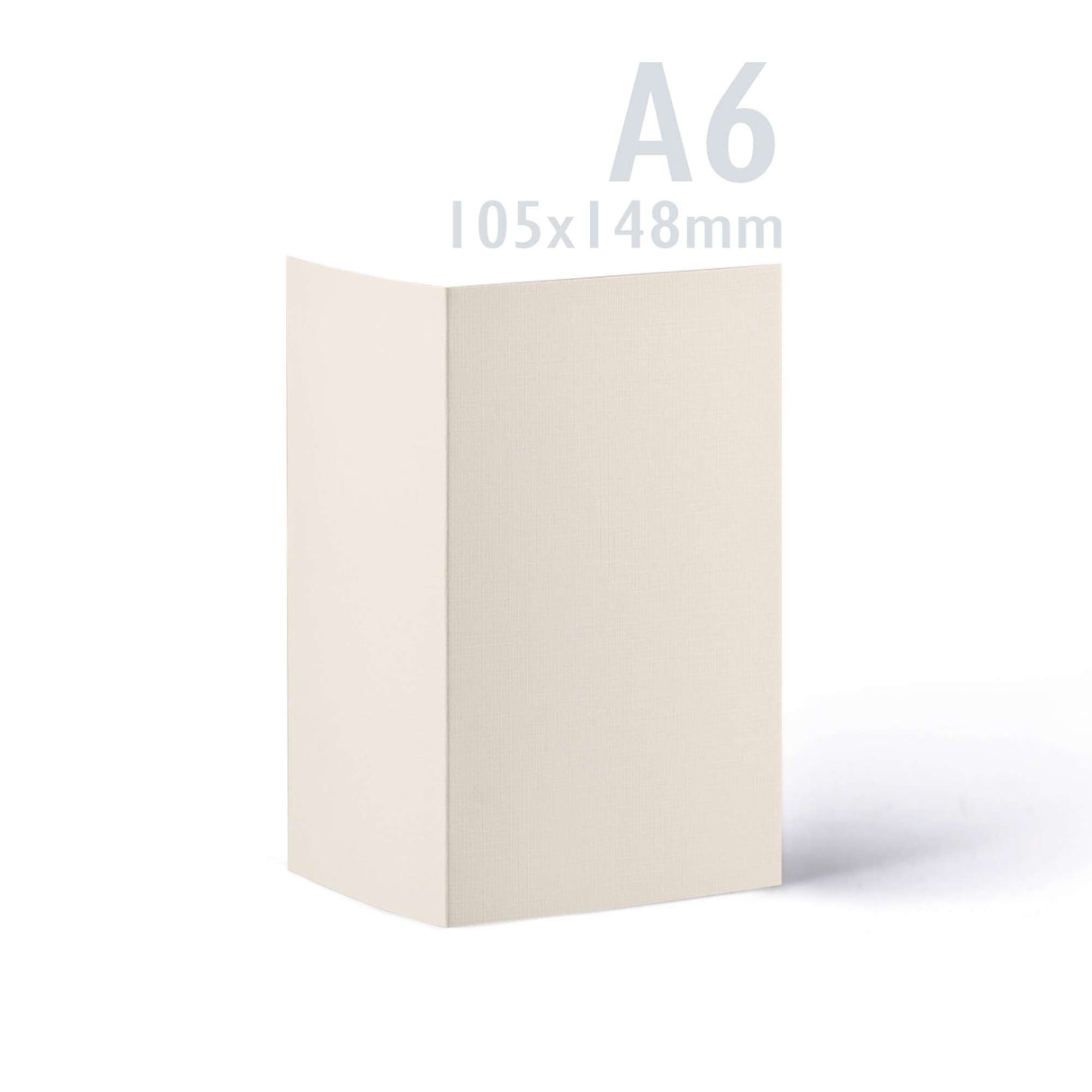 Confezione di biglietti e buste con finitura lino