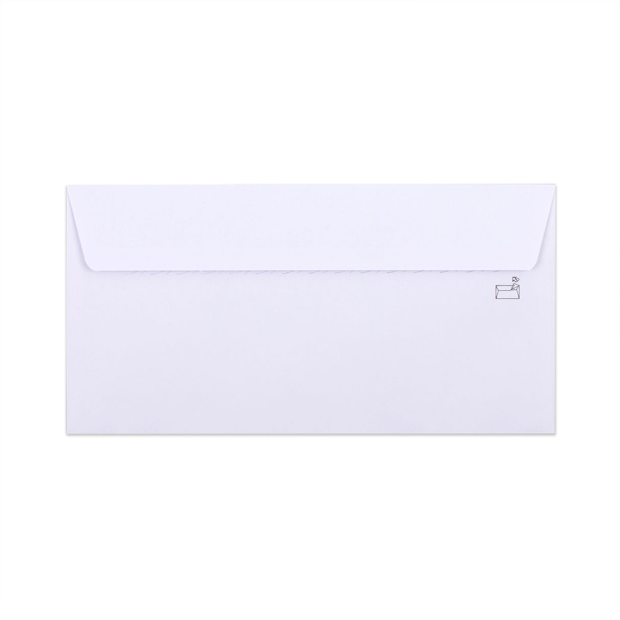 Busta colore bianco con stampa interna - finestra 115x225 mm (DL+) 90gsm