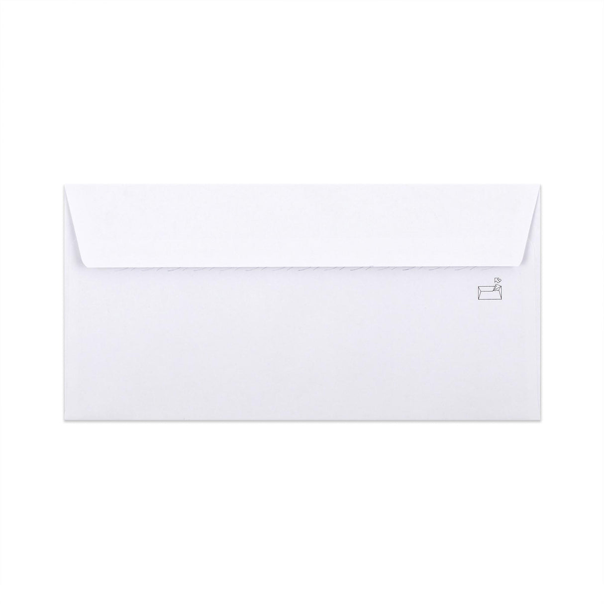 Busta colore bianco con stampa interna - finestra 110x220 mm (DL) 90gr/m²