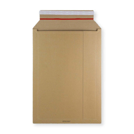 445x310 mm Scatola Robusta per Invio Postale Avana