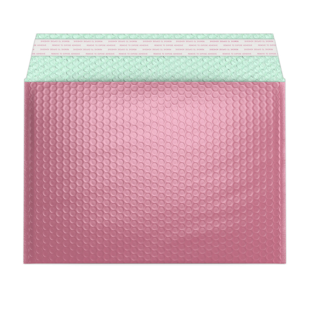 Buste a bolle d'aria con finitura metallica brillante