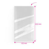 Sacchetti in cellophane non sigillabili