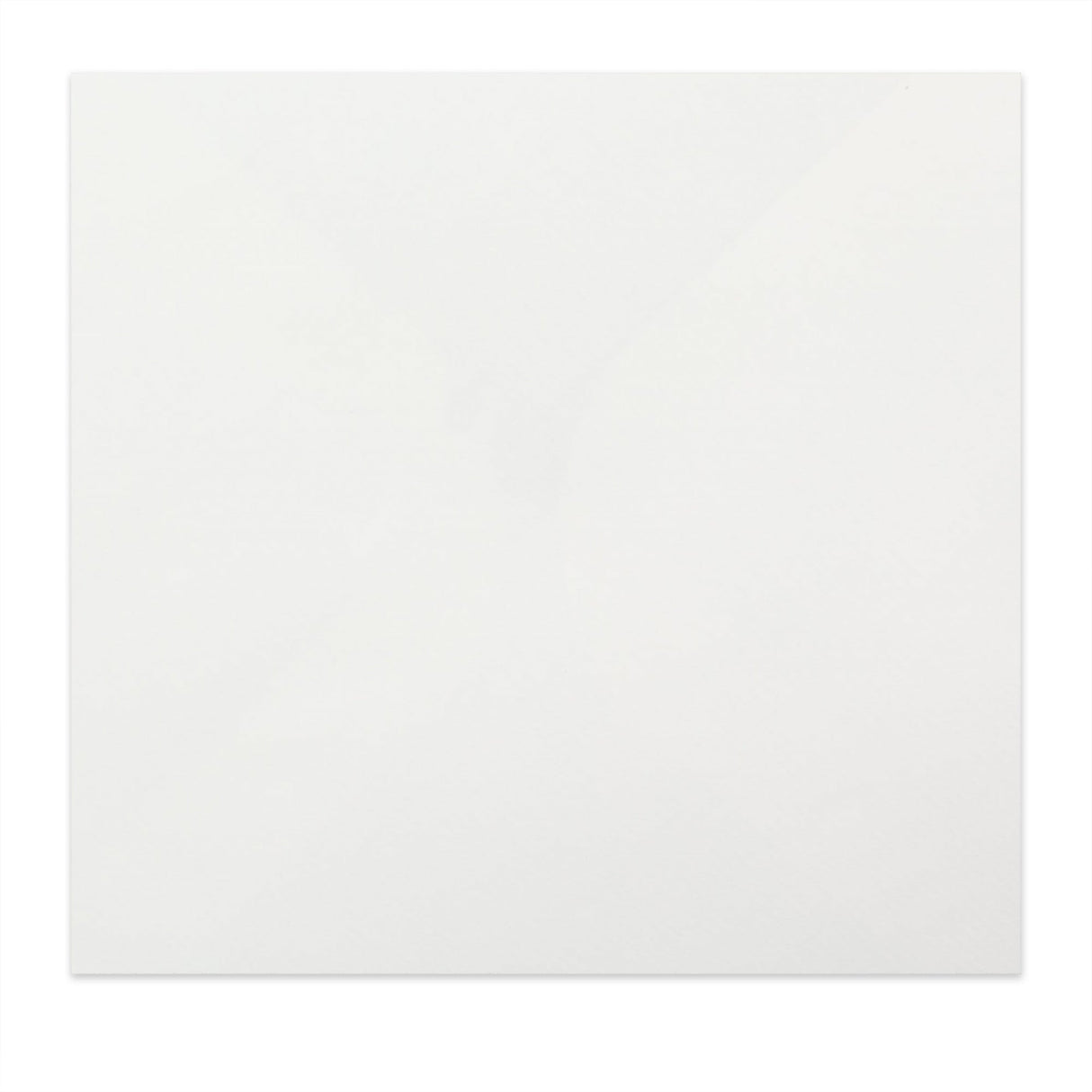 Busta colore bianco vergata leggera (90 g/m²) 155x155 mm
