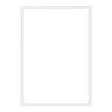 Etichette adesive  bianche e trasparenti