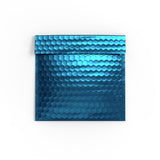 Buste a bolle d'aria con finitura metallica brillante