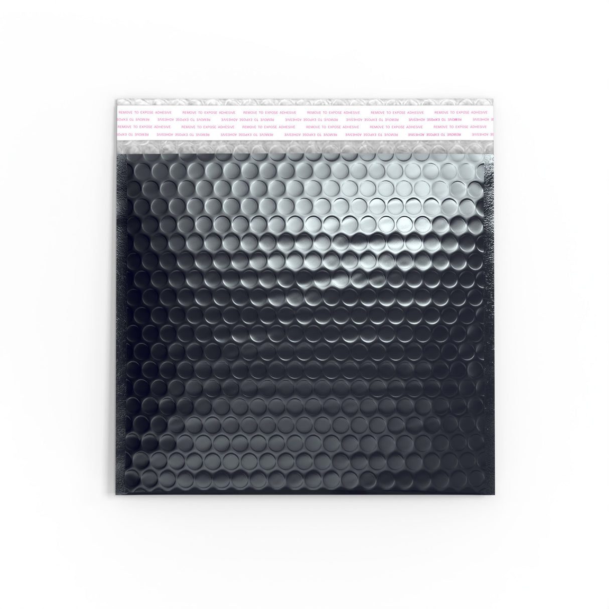 Buste a bolle d'aria con finitura metallica brillante