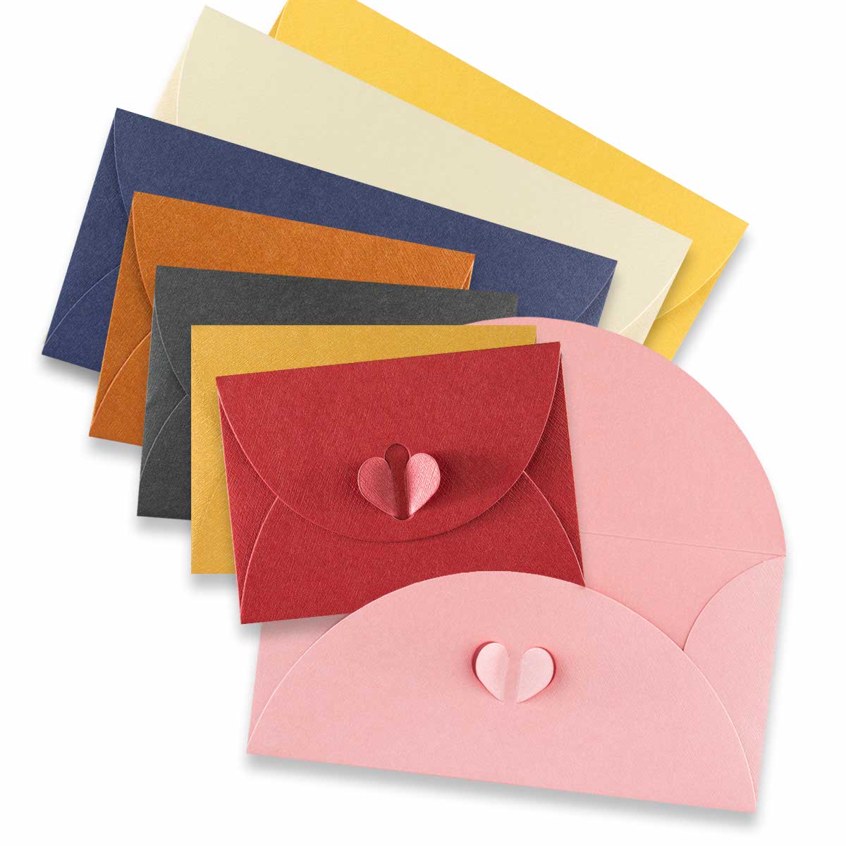 Buste per piccoli buoni regalo rosa con chiusura a Italia Buste per piccoli buoni regalo rosa con chiusura a Italia