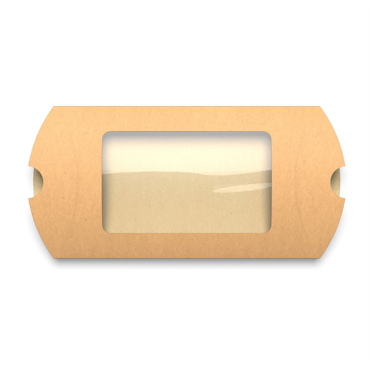 Scatole astuccio in carta kraft con finestra