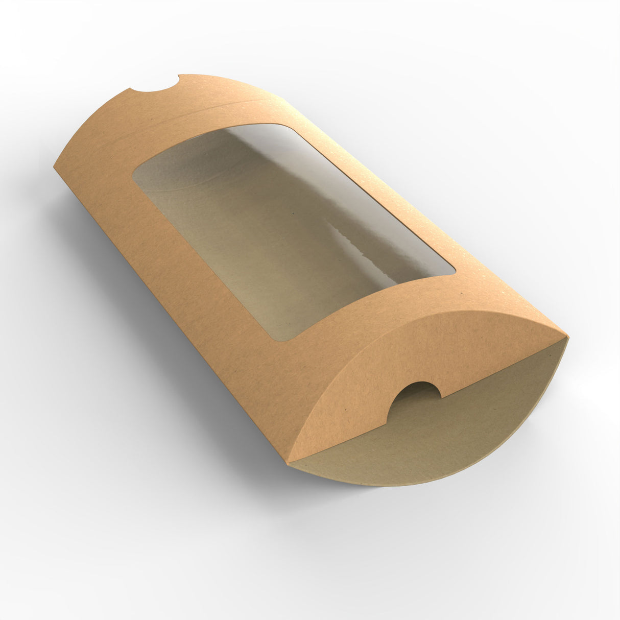 Scatole astuccio in carta kraft con finestra