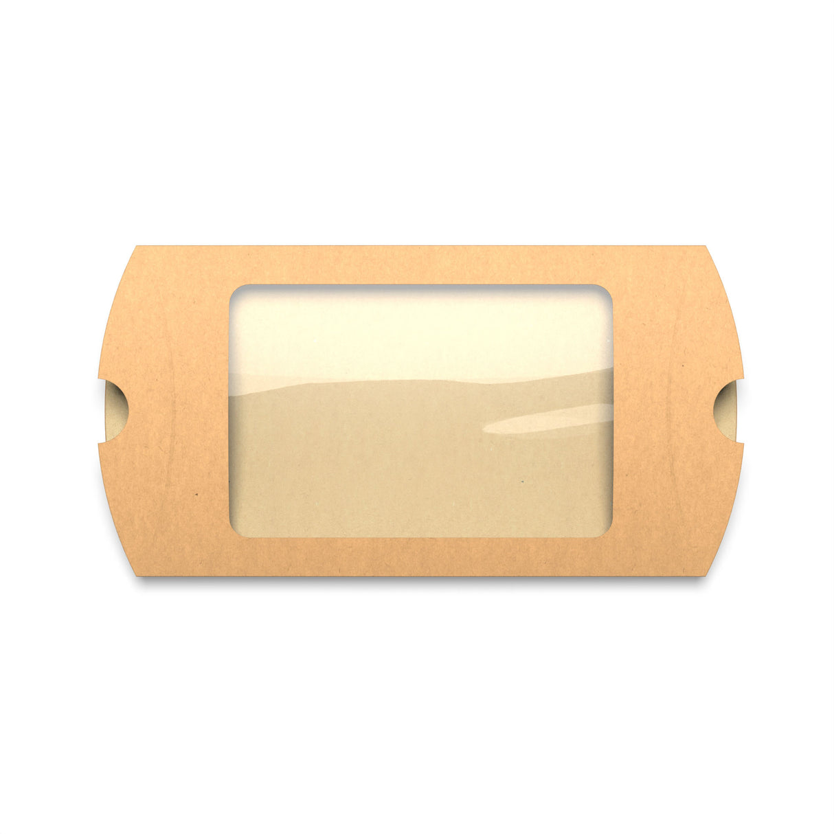 Scatole astuccio in carta kraft con finestra