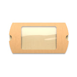 Scatole astuccio in carta kraft con finestra