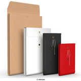 Buste a soffietto con corda e rondella