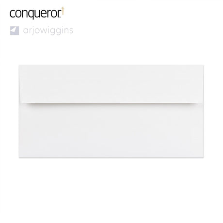 110x220 mm (DL) Busta Conqueror bianco brilliante